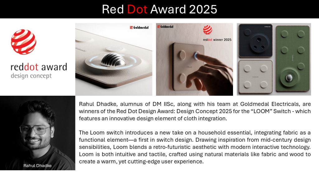 Red Dot Design Award 2025 – Design & Manufacturing